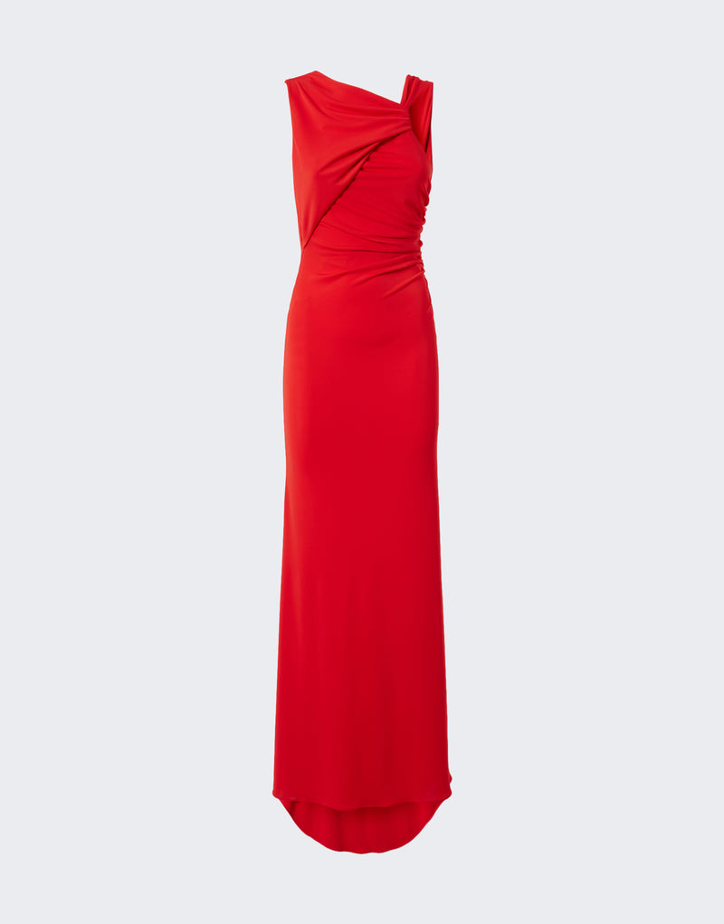 Venere Draped Maxi Dress