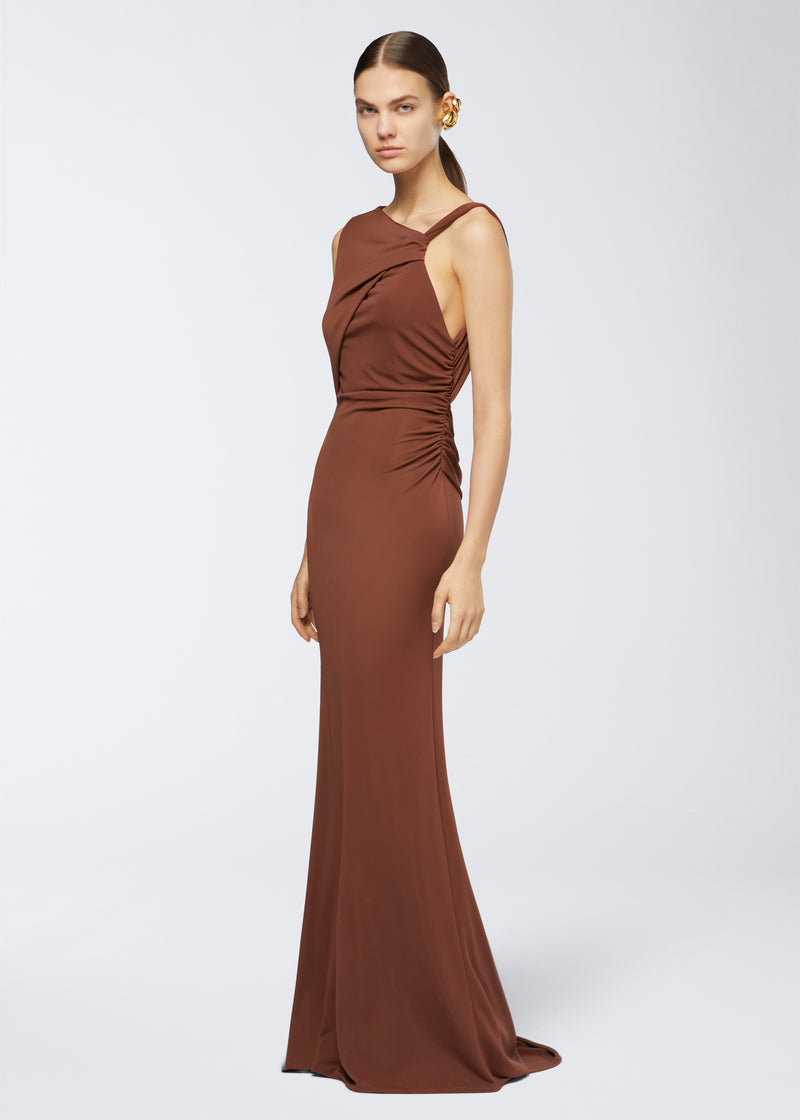 Venere Draped Maxi Dress