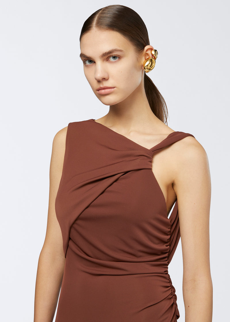 Venere Draped Maxi Dress