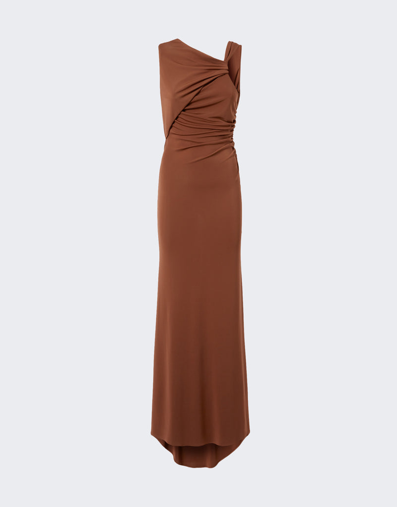 Venere Draped Maxi Dress