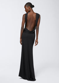 Venere Draped Maxi Dress