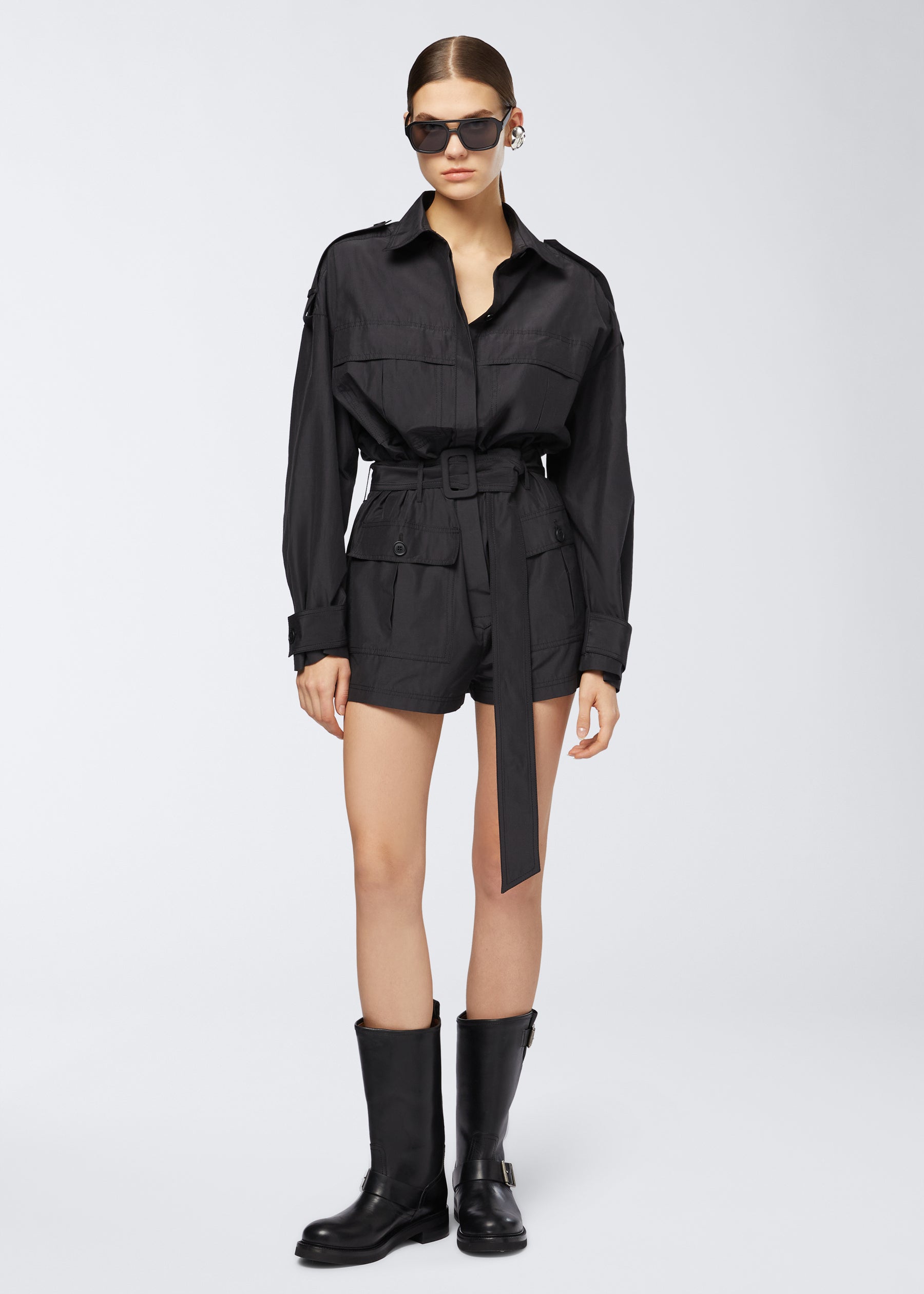 Vania Oversize Cargo Playsuit