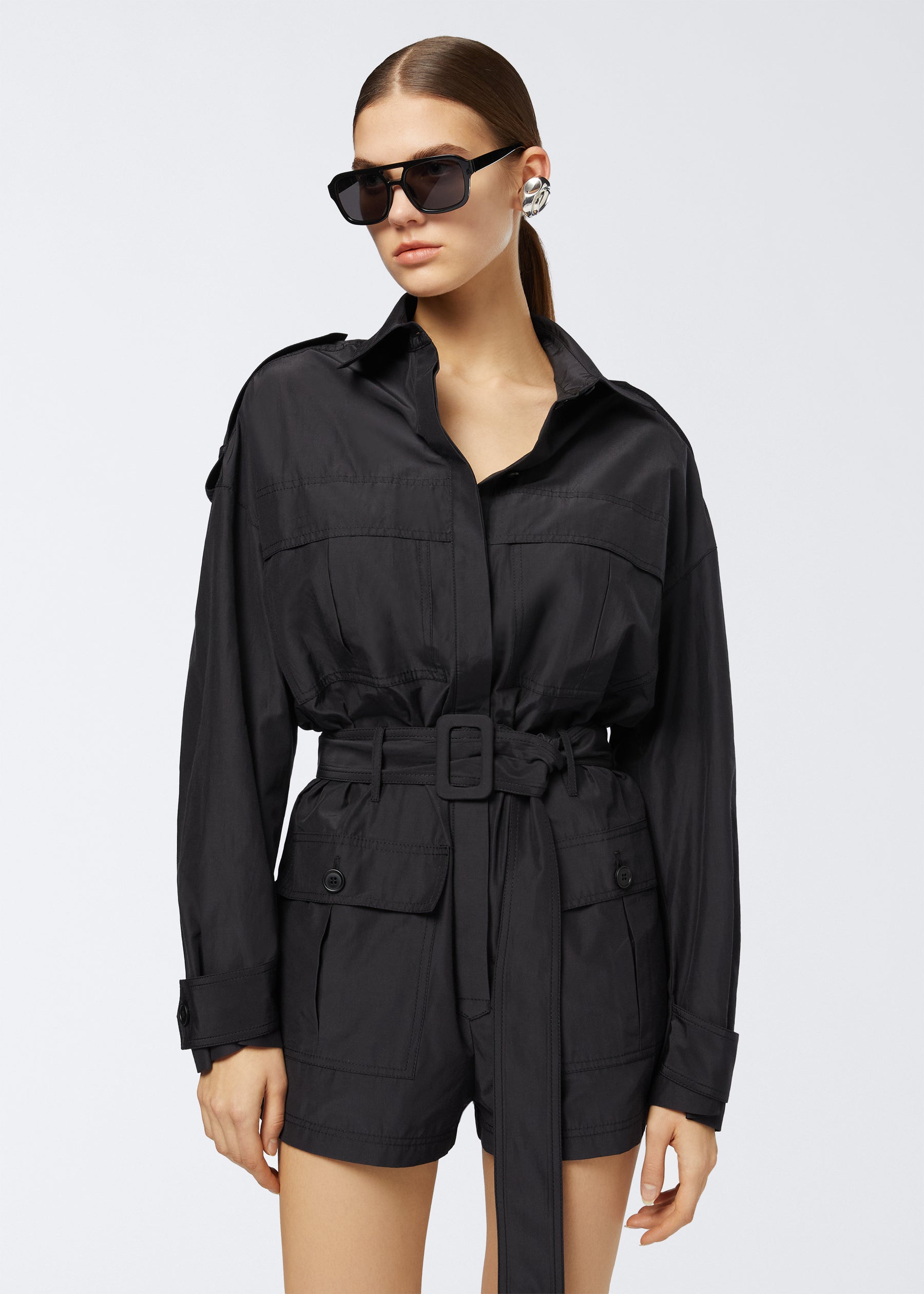 Vania Oversize Cargo Playsuit