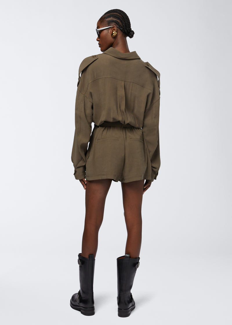 Vania Oversize Cargo Playsuit