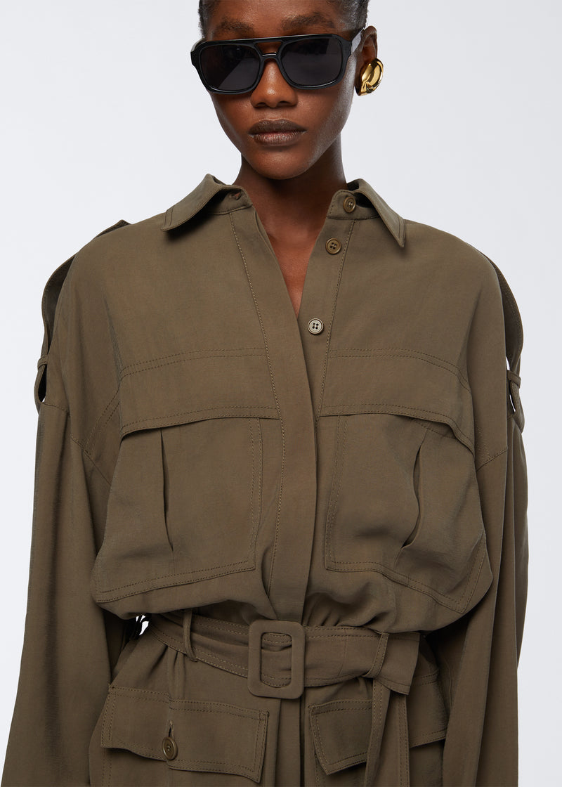 Vania Oversize Cargo Playsuit