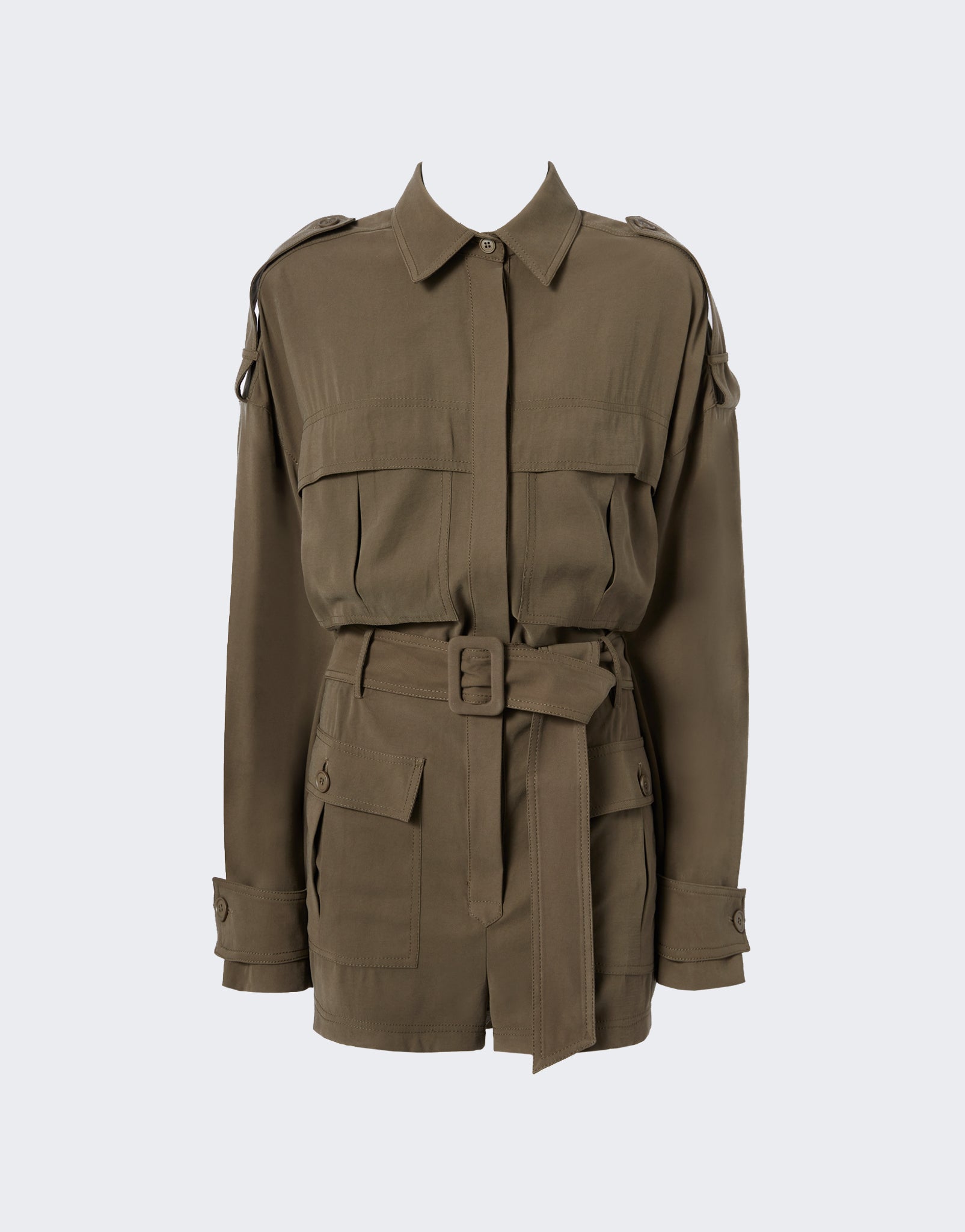 Vania Oversize Cargo Playsuit