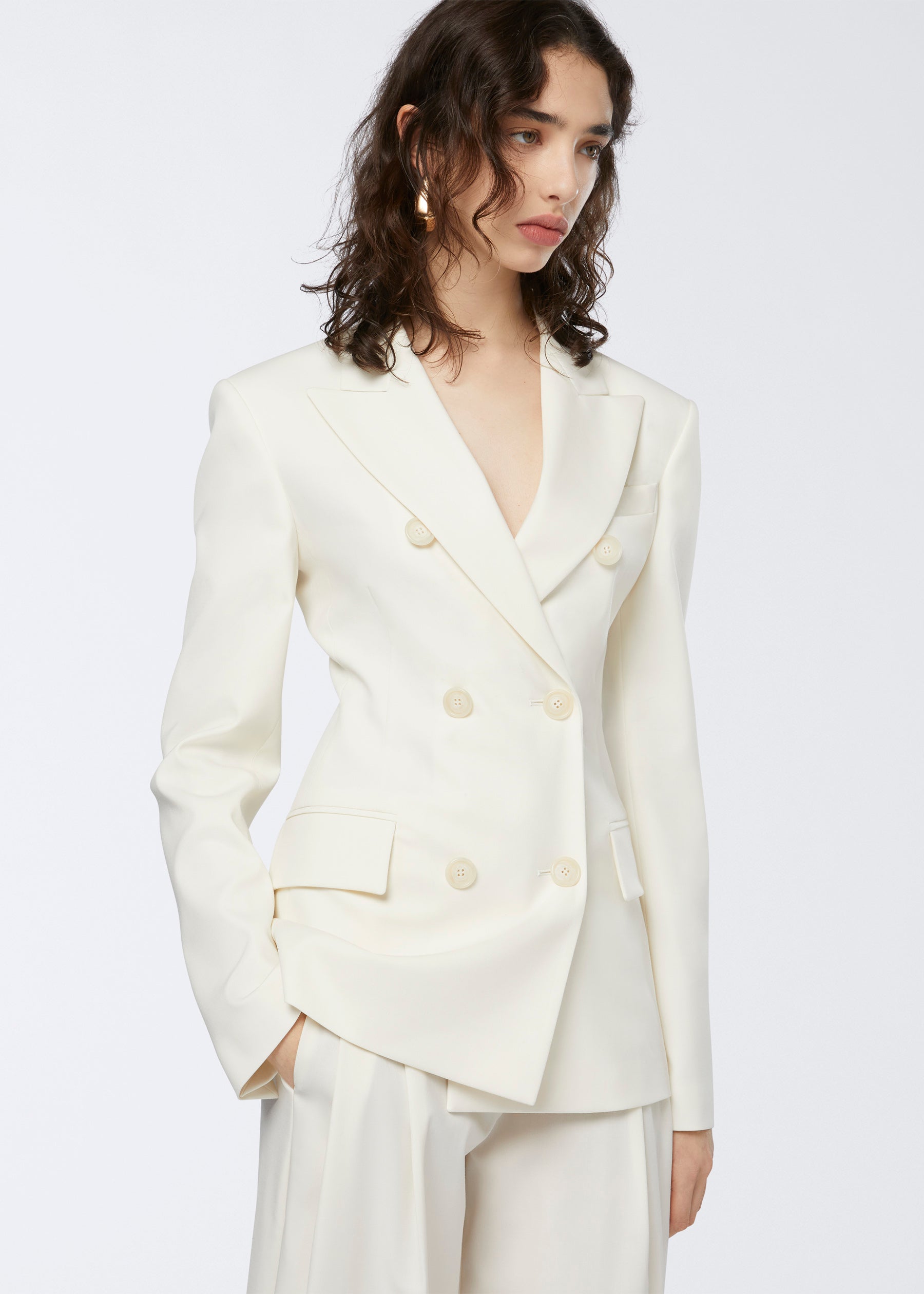 Shannon Double Breast Fitted Blazer