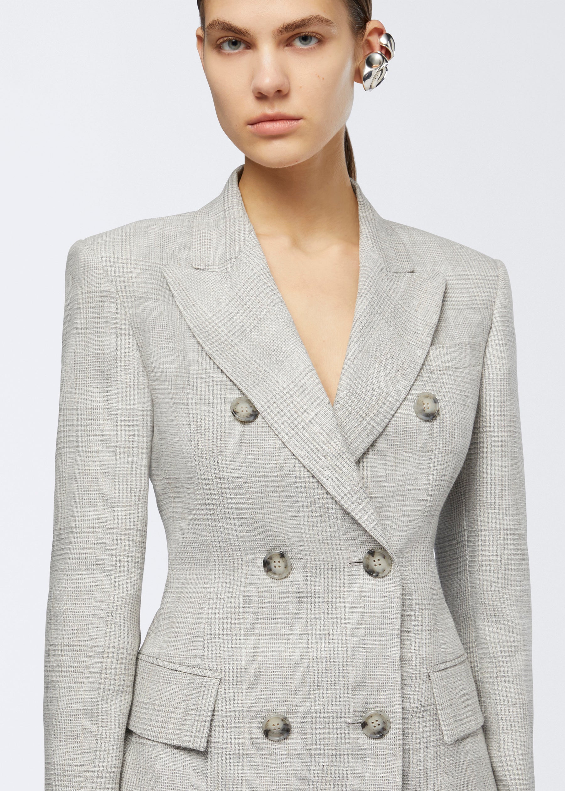 Shannon Double Breast Fitted Blazer